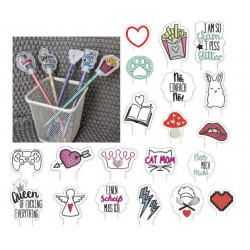 Stickdserie - ITH Stifteaufsätze Mix 2